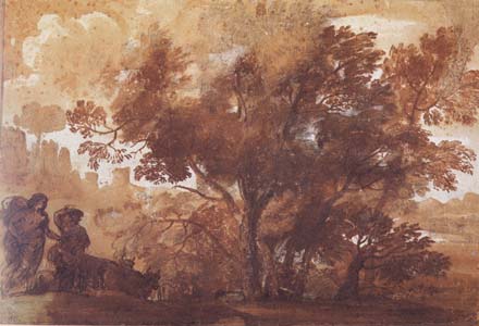 Landscape with Mythological Figures (mk17)